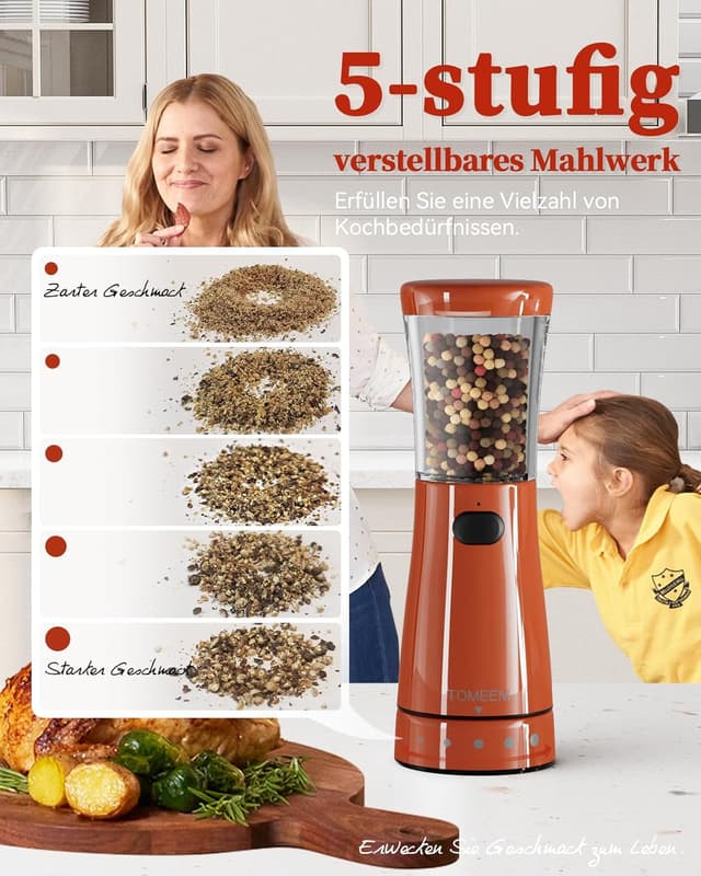 Thumbnail 1 de Salz und Pfeffermühlen elektrisch 2er Set 🔪