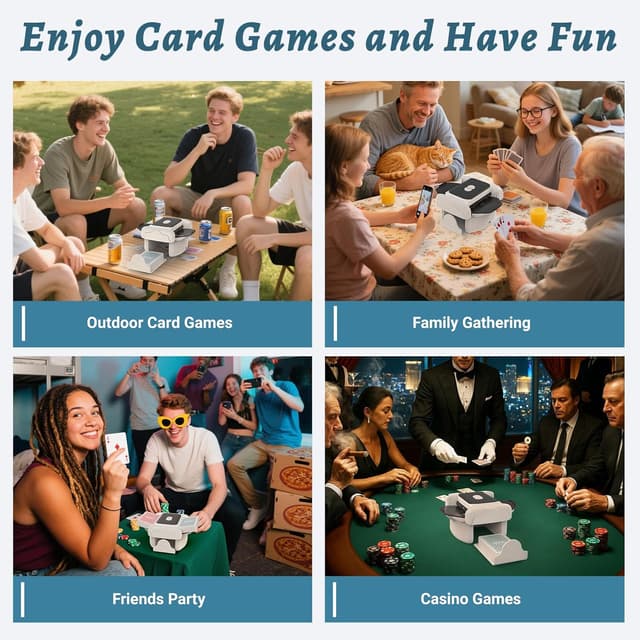 Thumbnail 5 de Holiky Automatic Card Shuffler 2-deck ♣