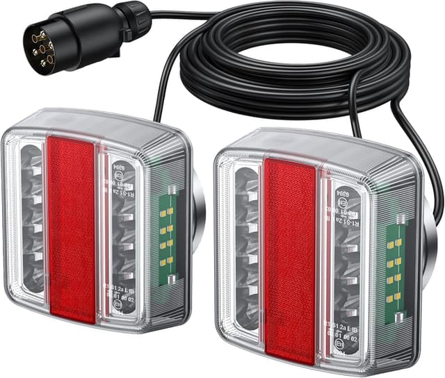 Imagen de PROZOR Pilotos Traseros 18LED 12V para remolque 🚚 en OfertitasTOP