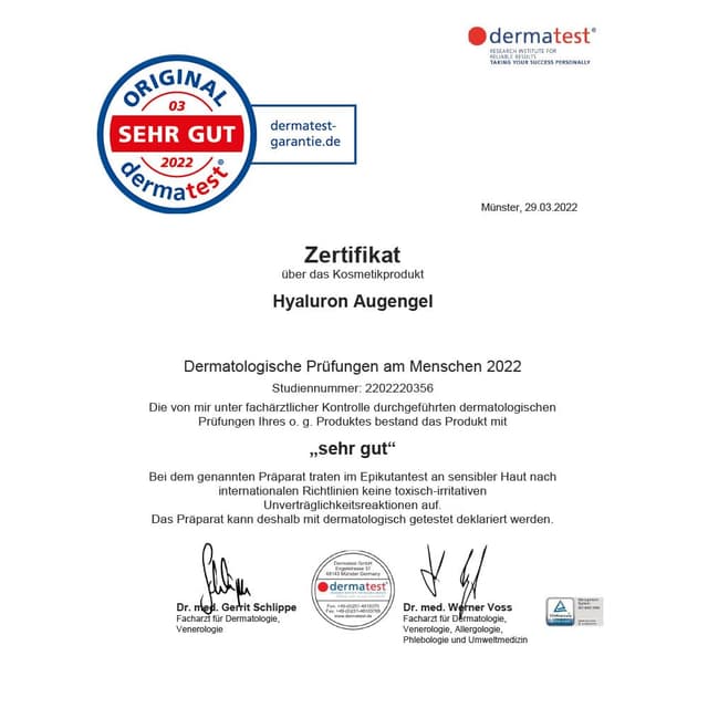 Thumbnail 5 de JUNGLÜCK Hyaluron Augengel Roll On 0,5% 🧴