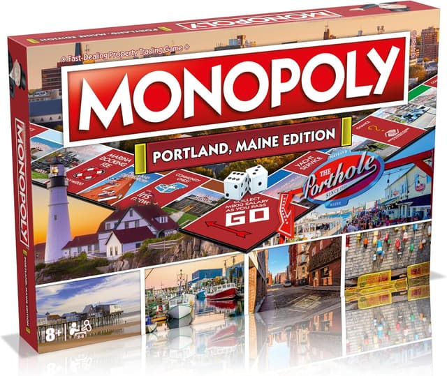 Imagen de Monopoly Portland ME Edition board game 🎲 en OfertitasTOP