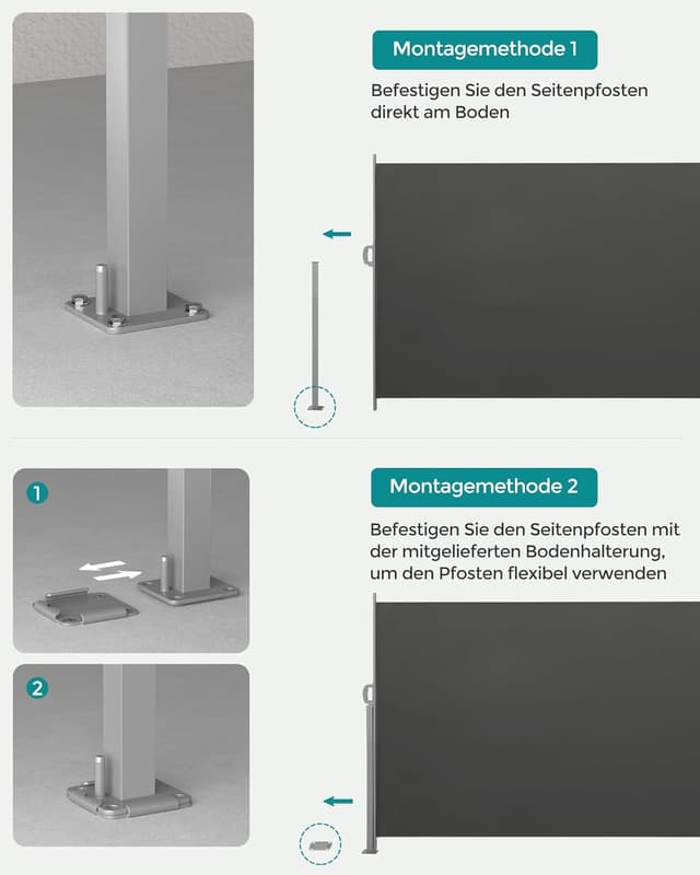 Thumbnail 5 de SONGMICS Seitenmarkise GSA143G02