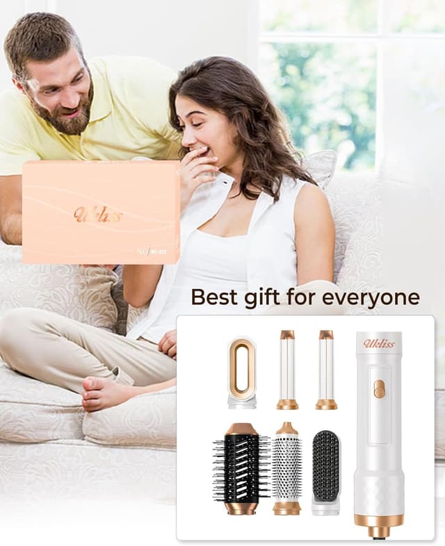 Thumbnail 4 de UKLISS 6 in 1 Airstyler Spazzola asciugacapelli