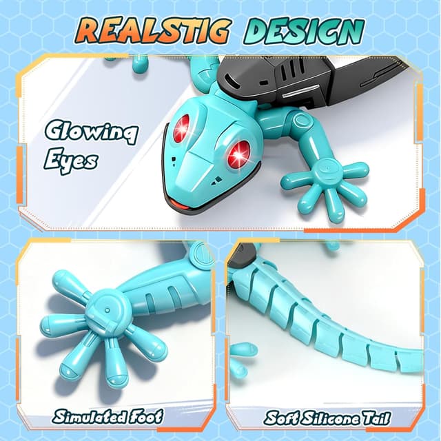 Detalle de MONKROY Wall Crawler Gecko 360° RC