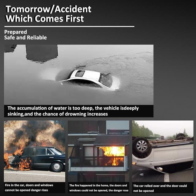 Thumbnail 4 de smosun Safehammer 3PCS Car Escape Tool