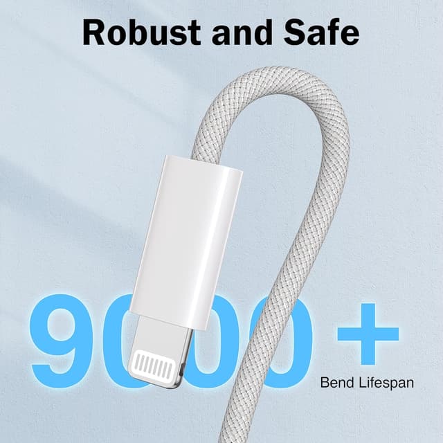 Thumbnail 5 de Apple iPhone Lightning Cable 2m, 2-pack