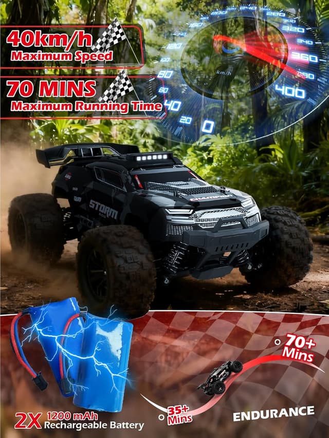 Thumbnail 2 de Kiztoys 1:18 Remote Control Car