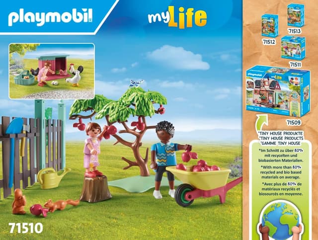 Thumbnail 4 de PLAYMOBIL myLife 71510 Kleine Hühnerfarm Spielset 🐥