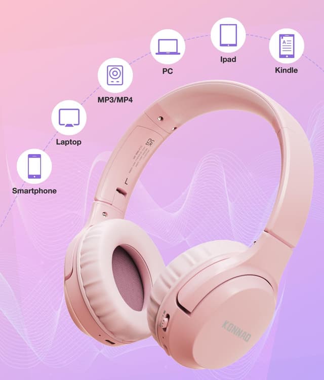 Thumbnail 6 de KONNAO Kids Headphones 60H wireless over-ear