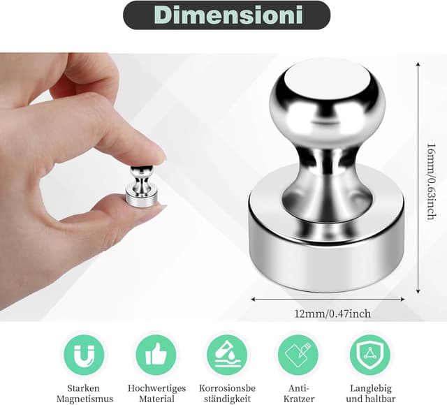 Detalle 2 de Giantzhong Magnete 12 mm 🧲