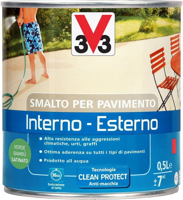 Thumbnail 6 de Smalto per pavimenti V33 Sabbia 0,5 L