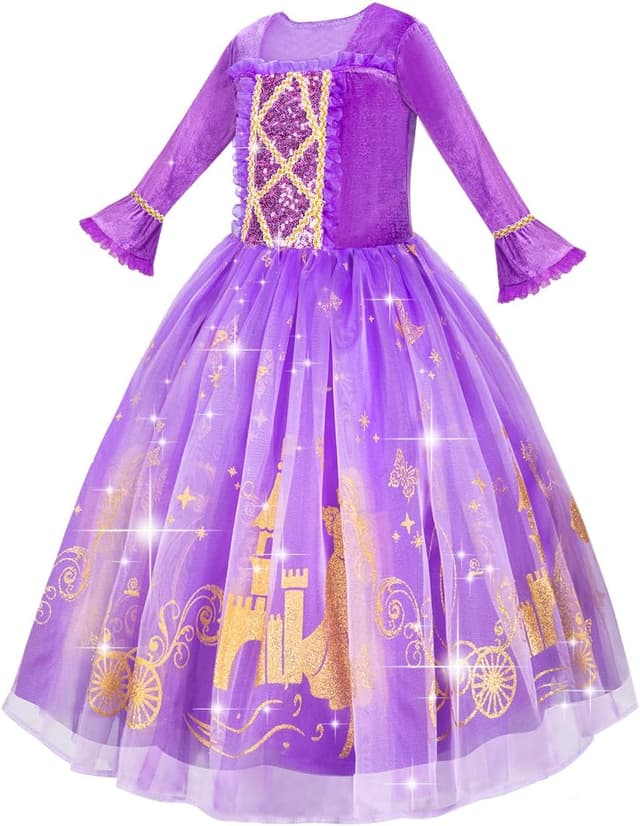 Thumbnail 5 de MELAND Purple Princess Dress Up for Girls