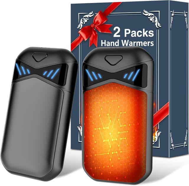 Imagen de DDKJ Chaufferette main rechargeable 7000 mAh — 2 pièces en OfertitasTOP