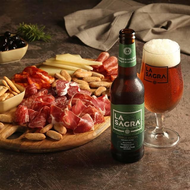Thumbnail 6 de La Sagra Doble Malta 🍺 - Caja 24 botellas 330 ml