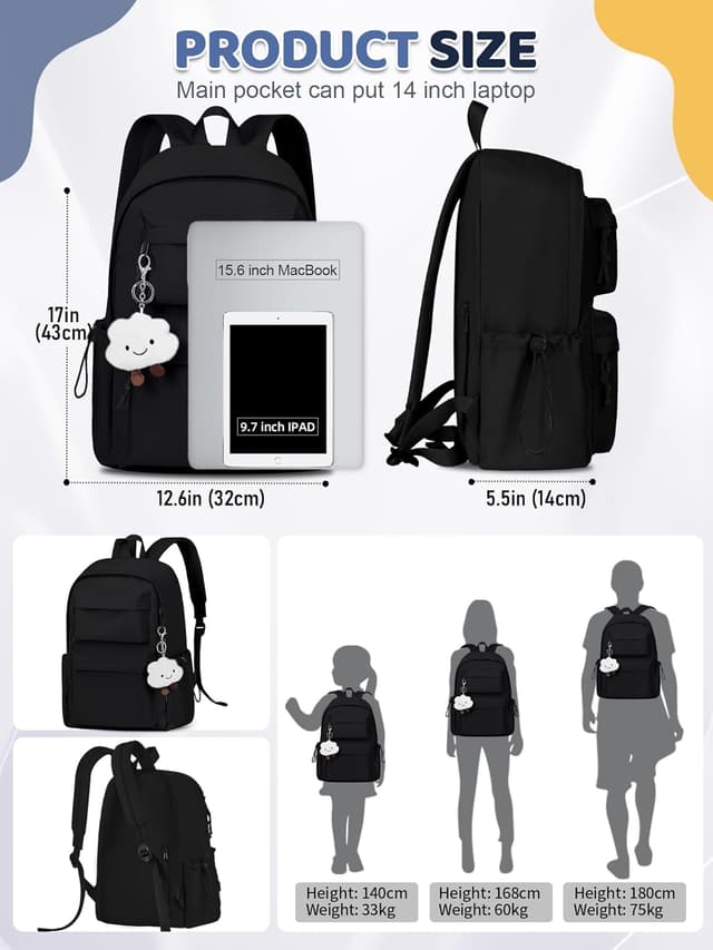 Detalle de FIORETTO Backpack Lightweight 20L