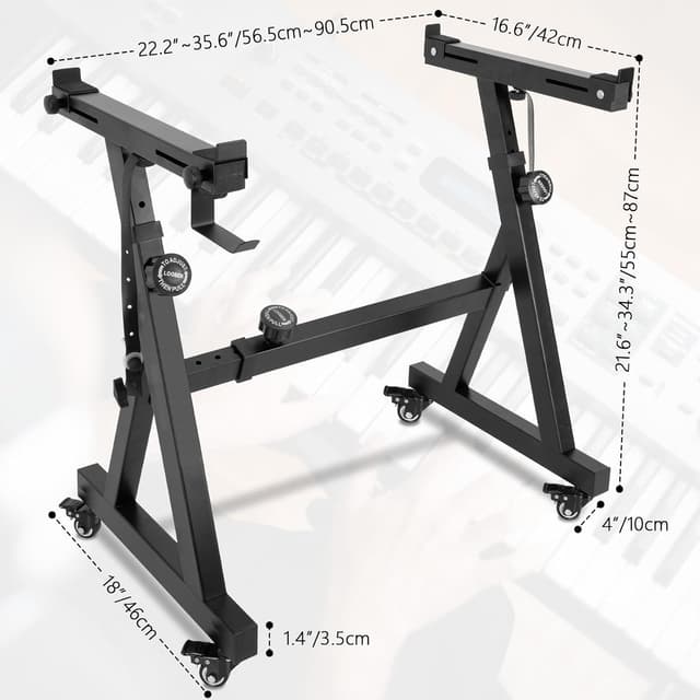 Detalle de FREEAMG Z Keyboard Stand 350 lb capacity