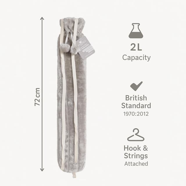 Thumbnail 1 de Revitale Extra Long Hot Water Bottle 2 Litre