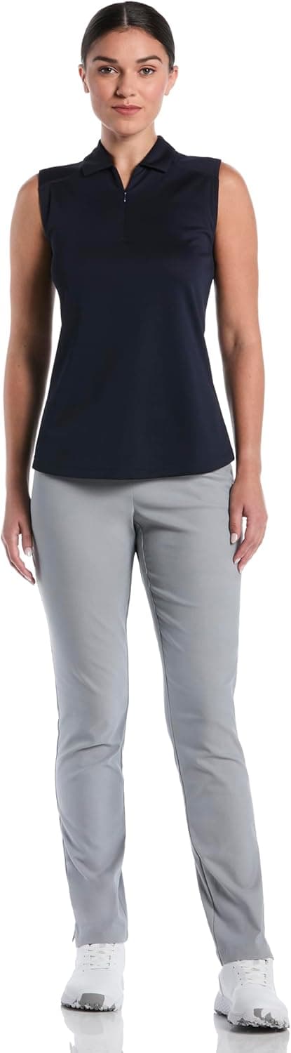 Detalle de PGA Tour Women’s Stretch Golf Pants with Tummy Control, Moisture-Wicking & UV Protection
