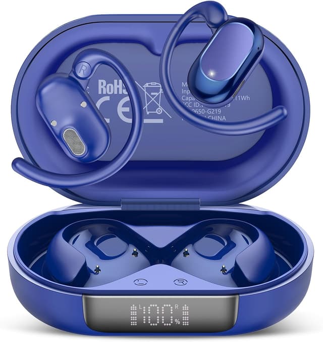 Detalle de STECEi AI Cuffie Traduzione Simultanea (4-in-1) con 164 lingue, Bluetooth 5.4 Open Ear e ENC