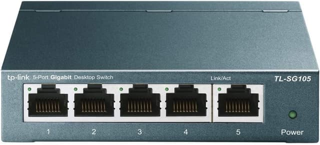 Detalle de TP-Link TL‑SG105 5‑Port Gigabit Switch, unmanaged 📡