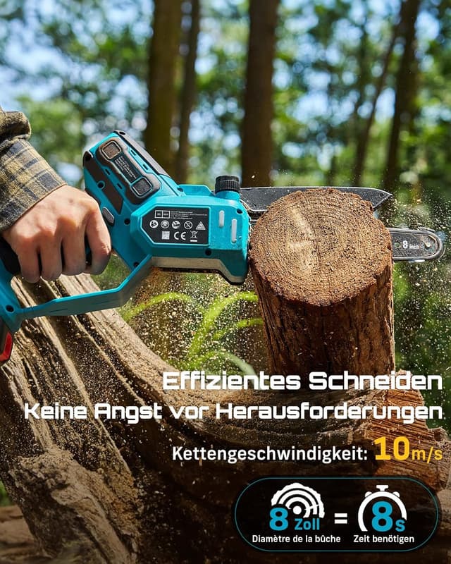 Thumbnail 3 de SEESII Mini Kettensäge 1000 W