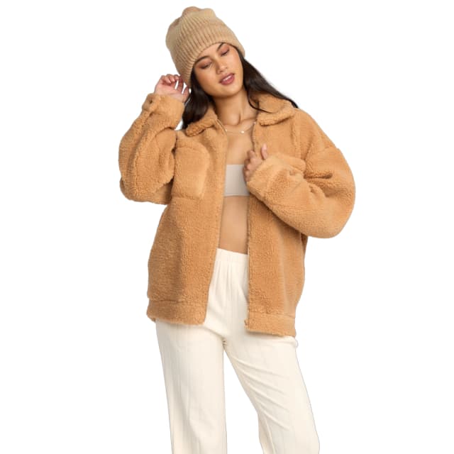 Thumbnail 3 de Billabong Resound Sherpa Shacket oversize para mujer