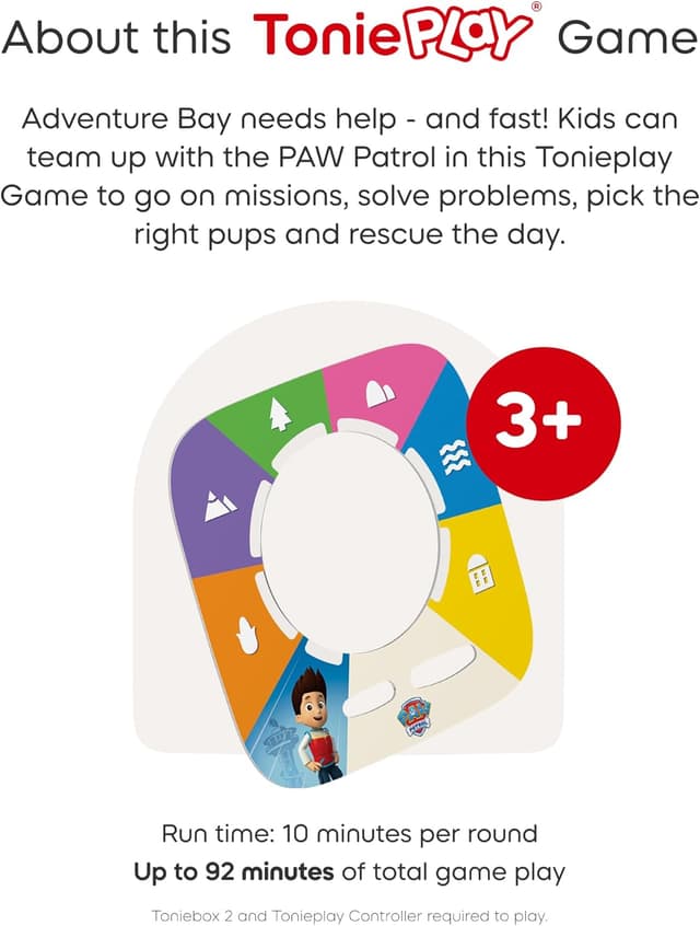 Detalle 1 de Toniebox 2 Play Set with PAW Patrol 3+