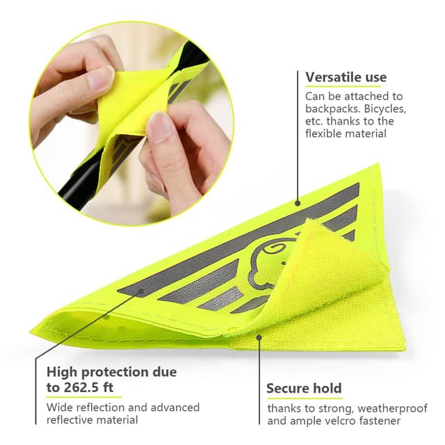 Thumbnail 2 de Vicloon Reflektoren Kinderwagen 12 x 12 cm đą