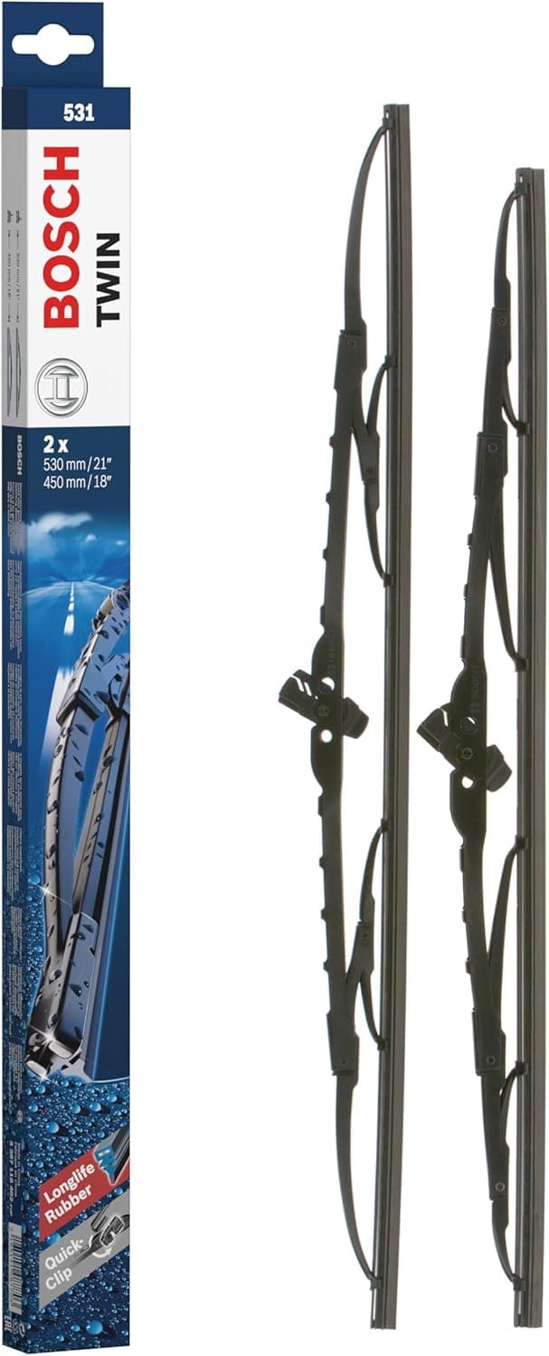 Detalle de Bosch Twin 531 limpiaparabrisas 530/450 mm