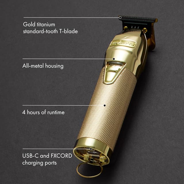 Detalle de BaBylissPRO FX+ Beard Trimmer for Men