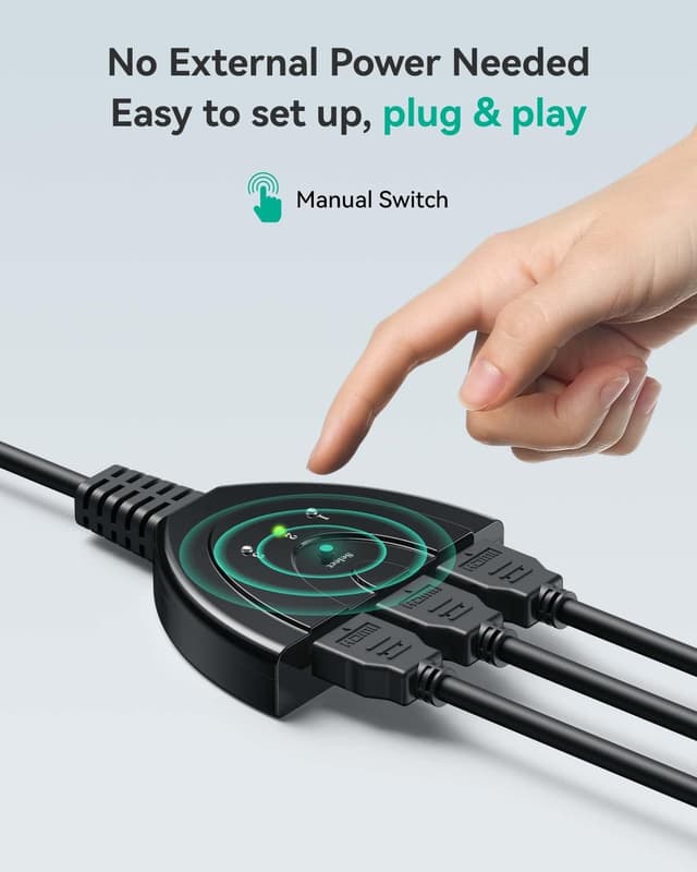 Thumbnail 3 de GANA HDMI Switch 3 en 1 4K