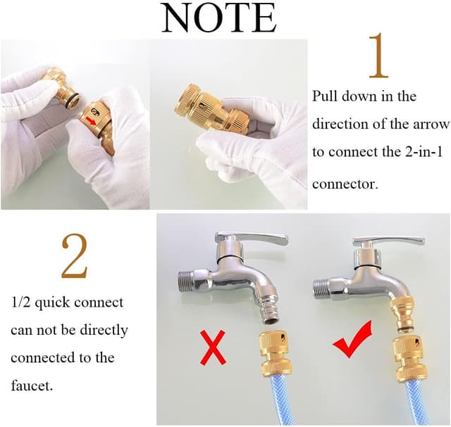 Thumbnail 5 de OHAYORI Kit conectores de latón para manguera 1/2