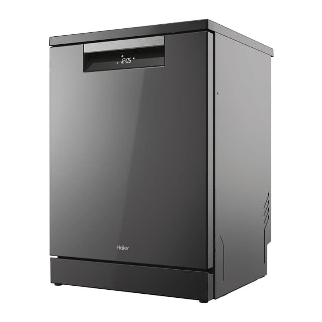 Detalle de Haier XF 4A4M4PA reacondicionado grado D: lavavajillas 60 cm con WiFi y 14 servicios