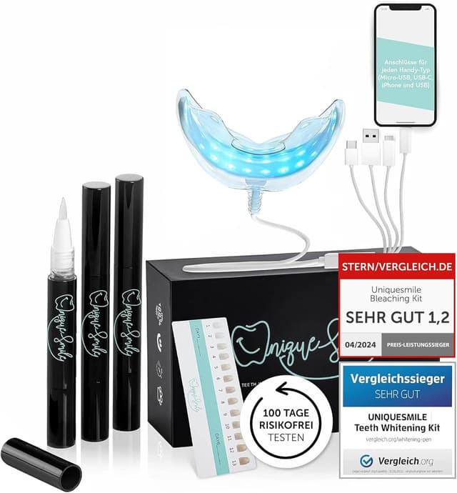 Thumbnail 6 de UniqueSmile Teeth Whitening Kit 15 Minuten