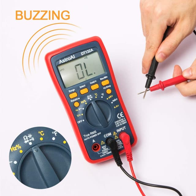 Thumbnail 5 de AstroAI Digital Multimeter Messgerät