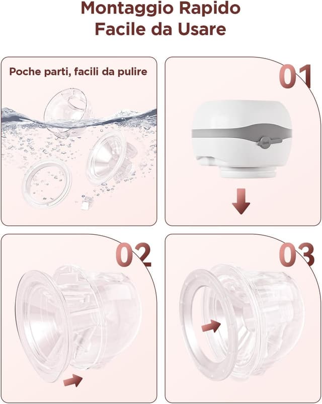 Thumbnail 6 de Haokoo Tiralatte Elettrico Indossabile Portatile 201 g leggero