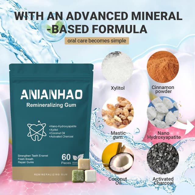 Thumbnail 3 de Remineralising Chewing Gum 60 Pieces