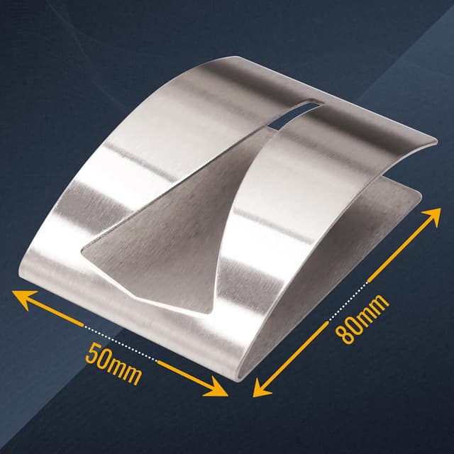 Thumbnail 6 de RICOO Crochet adhésif mural en acier inoxydable MH017-3 (lot de 3) : installation sans perçage