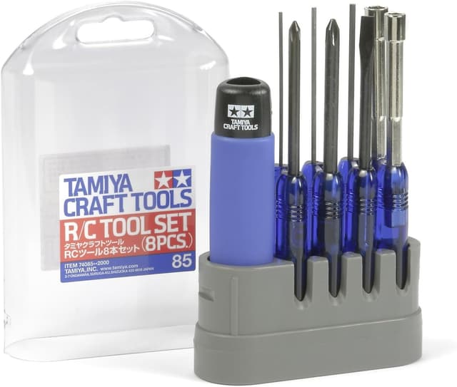 Thumbnail 1 de Tamiya 300074085 RC-Werkzeugset 8-teilig Blau