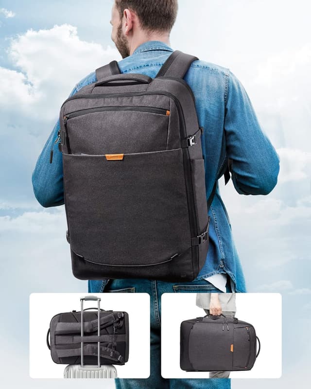 Thumbnail 6 de Inateck 38,5–46,2 L erweiterbarer Reiserucksack für Laptop