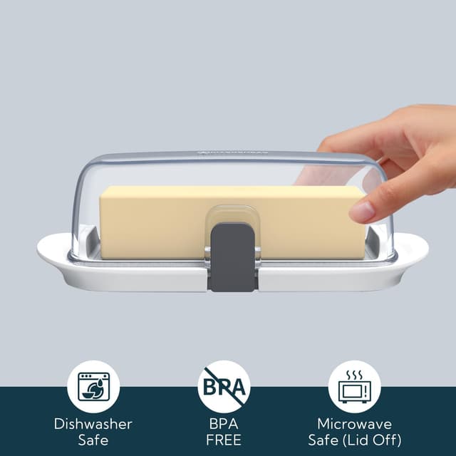 Thumbnail 6 de KITCHENDAO One-handed Butter Dish 🧈