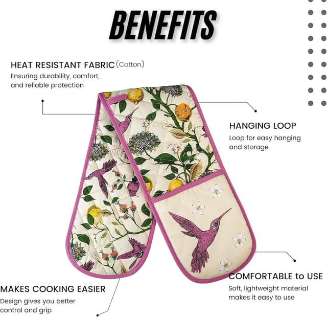 Thumbnail 2 de SiXsigma Sports Double Oven Gloves 2-in-1