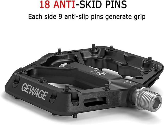 Thumbnail 2 de GEWAGE Pedali 9/16" piattaforma leggera per MTB