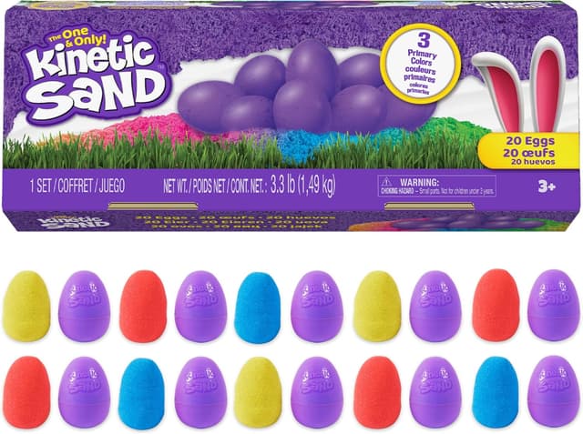 Imagen de Kinetic Sand 20-Pack Eggs en OfertitasTOP