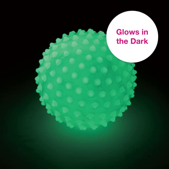 Detalle de Edushape BSM Ed 705377 – Grande balle sensorielle fluorescente (à picots phosphorescente)