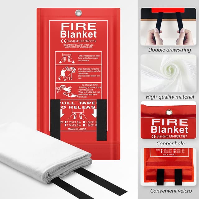 Thumbnail 5 de FLASLD manta anti feu 100x100 cm