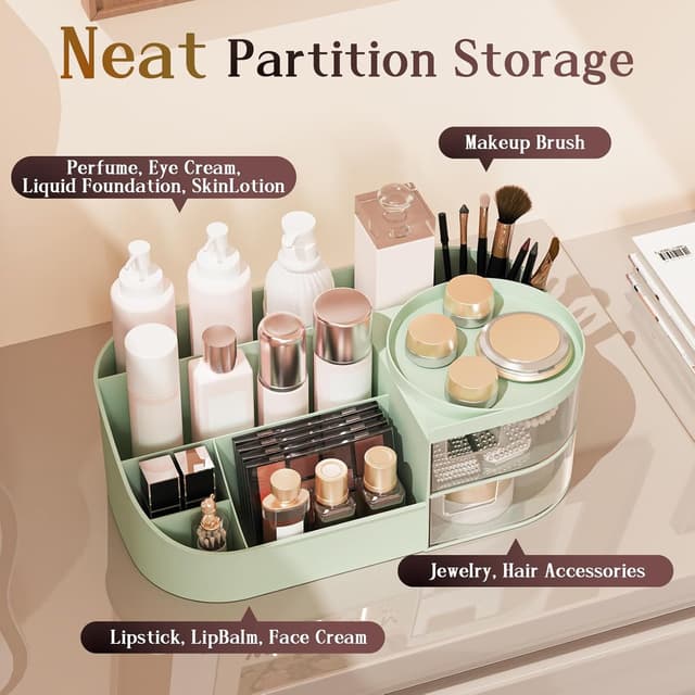 Detalle de Makeup Organiser Large 28 x 16 x 10.5 cm