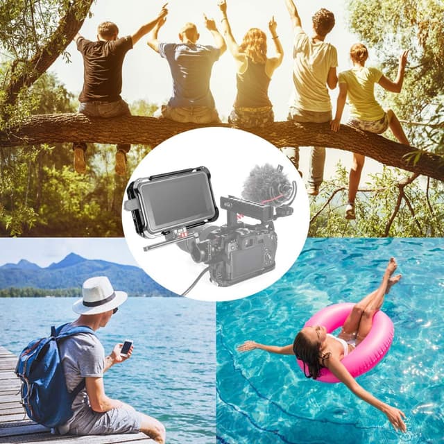 Detalle 2 de SMALLRIG Shinobi Cage AtomX 5" (CMA2305) Käfig für Atomos Shinobi