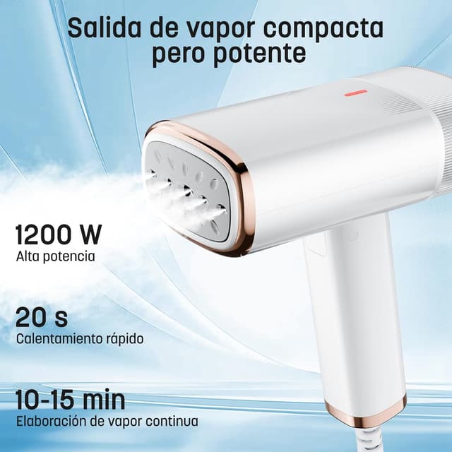 Detalle 2 de Plancha Vertical Porter de Vapor 1200W para Varios Tejidos 🌬