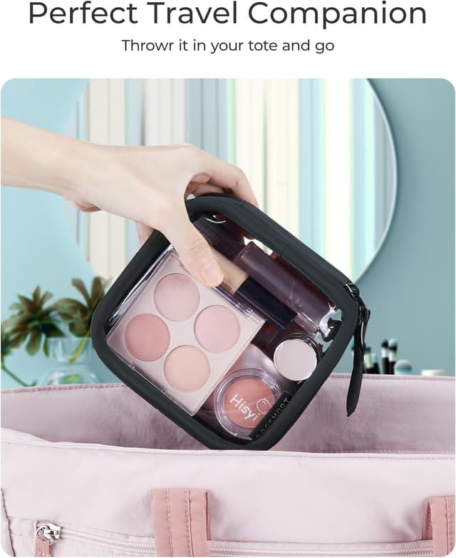 Detalle 1 de BAGSMART clear toiletry bag 13.5cm wide